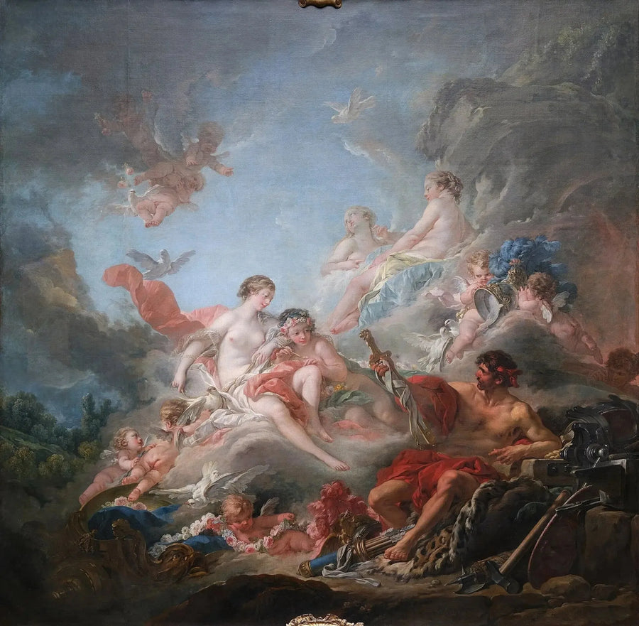 Las Forjas de Vulcano - François Boucher
