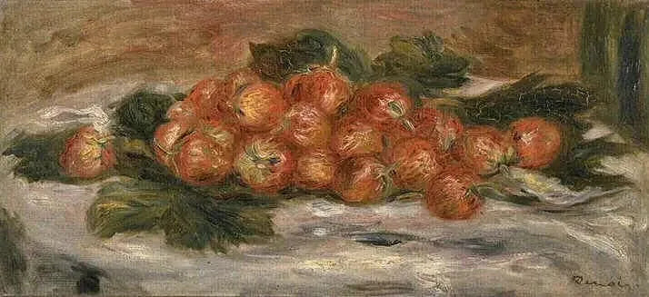 Las Fresas - Pierre-Auguste Renoir
