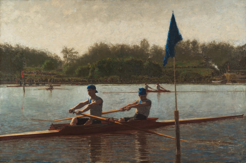 Los hermanos Biglin hacen girar los desafíos - Thomas Eakins