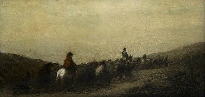 Los fugitivos - Honoré Daumier