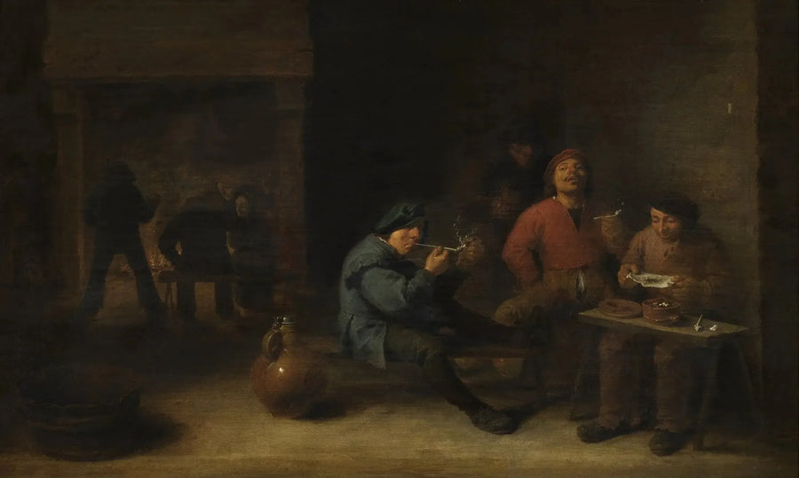 Los fumadores - David Teniers el Joven
