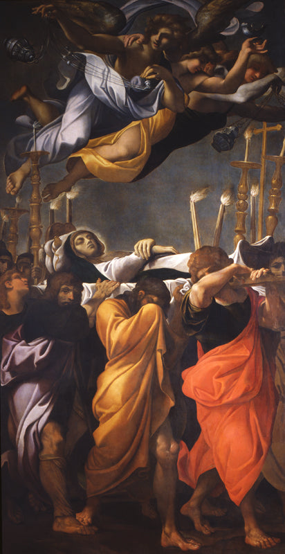 Los funerales de la Virgen María - Ludovico Carracci
