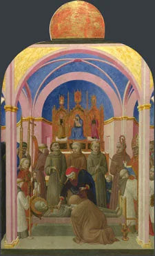 Los funerales de san Francisco - Stefano di Giovanni (Sassetta)