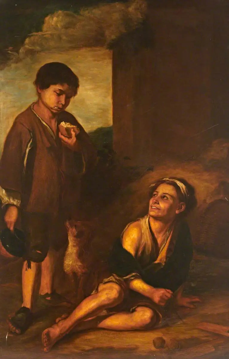 Los niños mendigos - Bartolomé Esteban Murillo