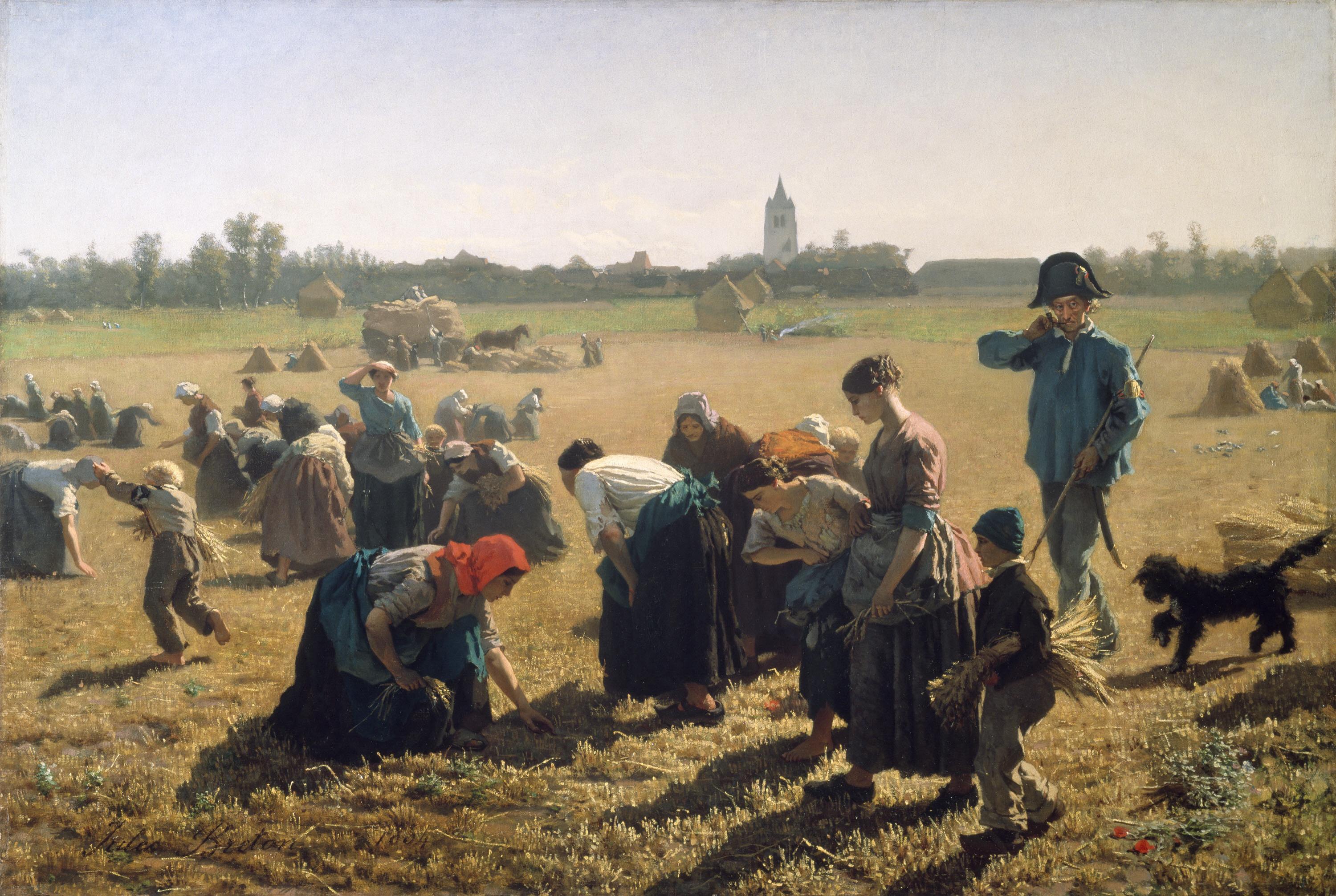 Les Glaneurs - Jules Breton - Alpha Reproduction