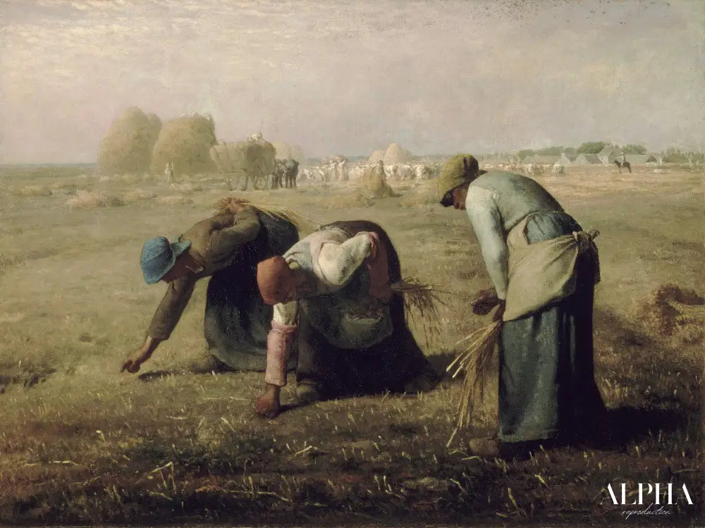 Les Glaneuses - Jean-François Millet - Reproductions de tableaux et peintures haut de gamme