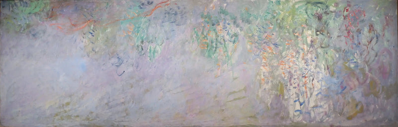 Las glicinas - Claude Monet