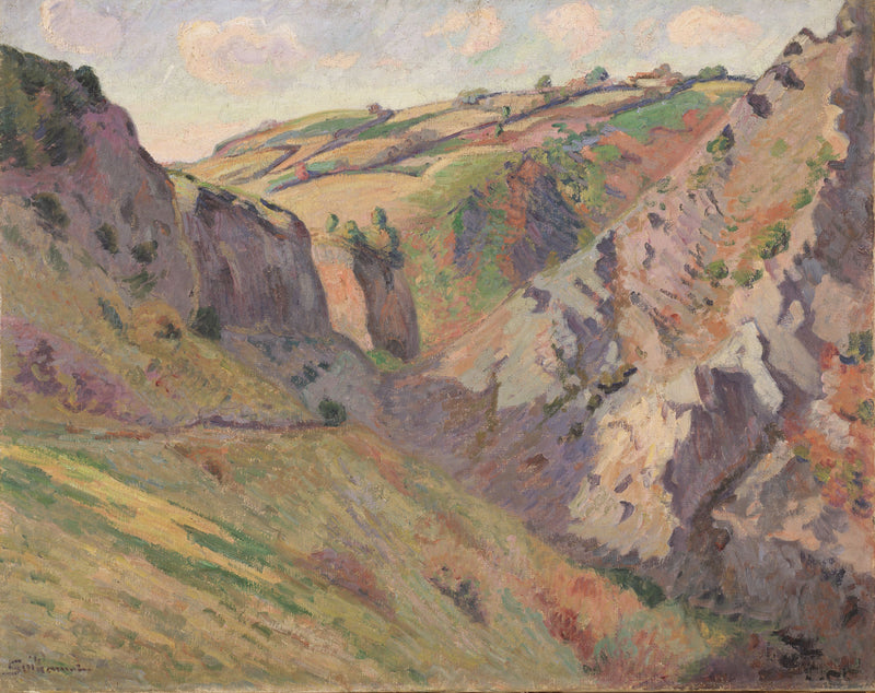 Las Cuevas de Prunal cerca de Pontgibaud (Auvernia) - Armand Guillaumin