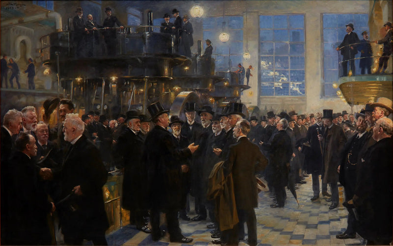 Los hombres de la industria - Peder Severin Krøyer