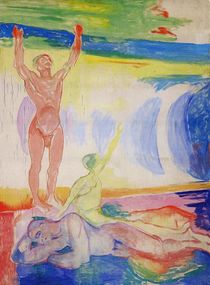 Los hombres se despiertan - Edvard Munch