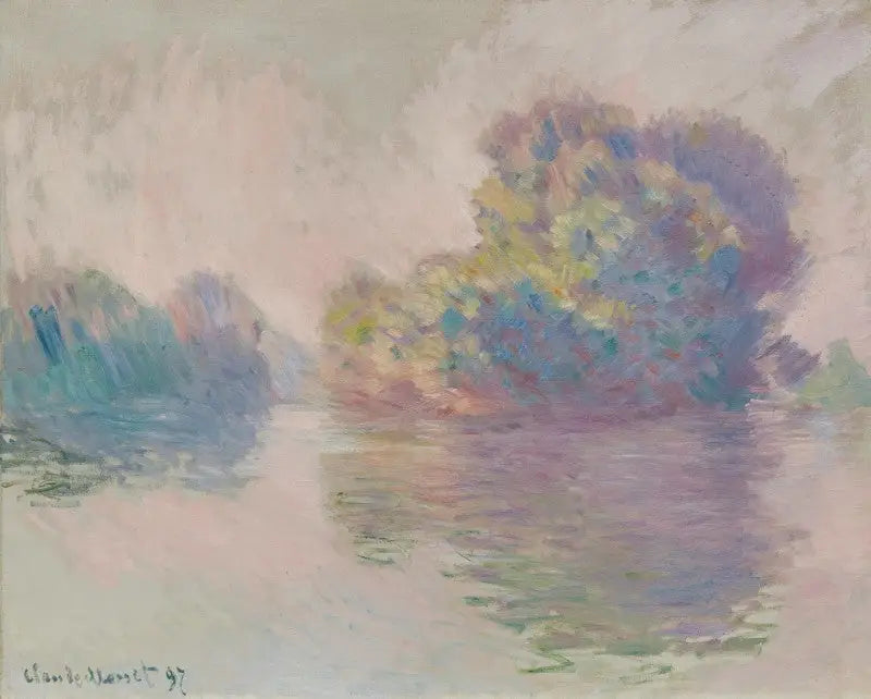 Los Islotes en Port-Villez - Claude Monet