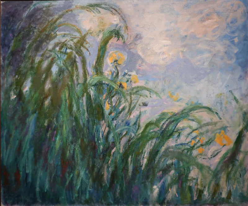Los lirios amarillos - Claude Monet