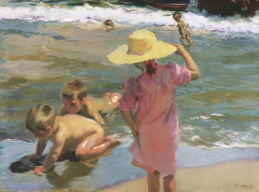 Los jóvenes anfibios - Joaquín Sorolla