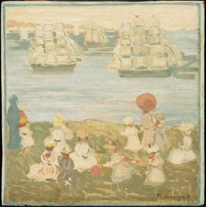 Los bonitos barcos - Maurice Prendergast