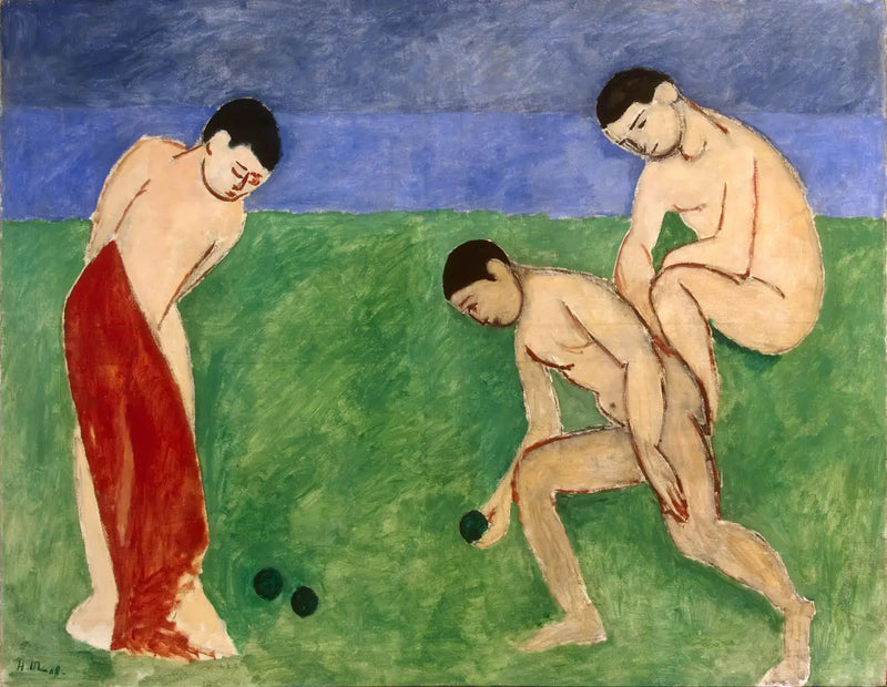 Los Jugadores de bolas - Henri Matisse