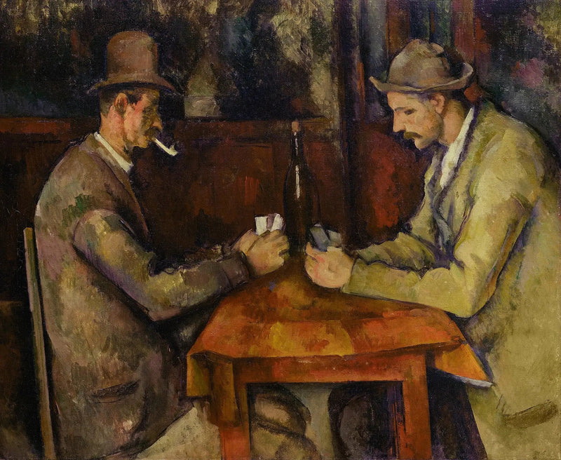 Los Jugadores de Cartas - Paul Cézanne