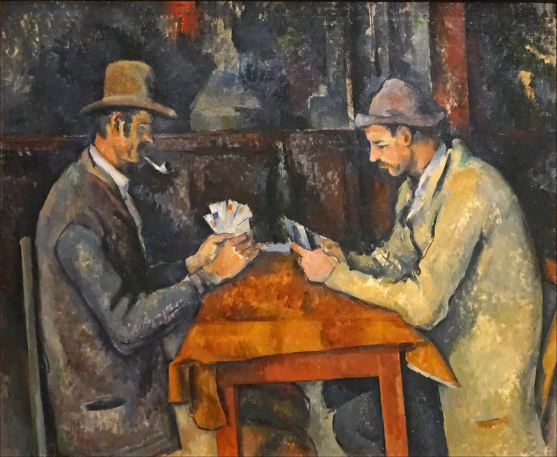 Los Jugadores de Cartas - Paul Cézanne