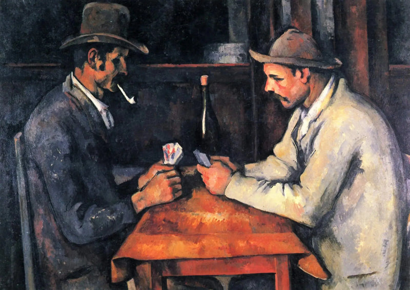 Los Jugadores de Cartas - Paul Cézanne