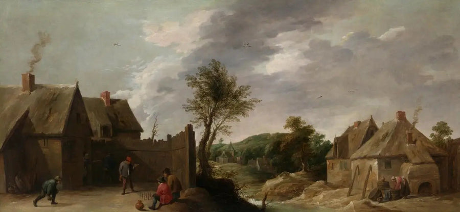 Los jugadores de bolos - David Teniers el Joven