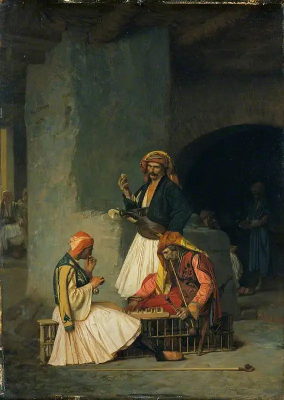 Los jugadores del repechaje - Jean-Léon Gérôme