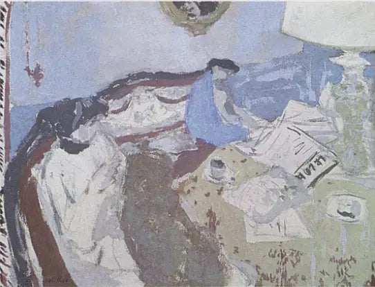 Los periódicos - Édouard Vuillard