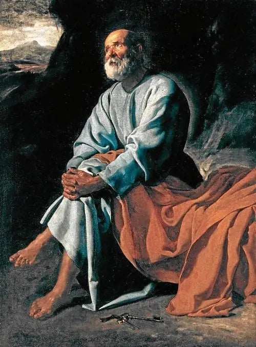 Las lágrimas de San Pedro - Diego Velázquez