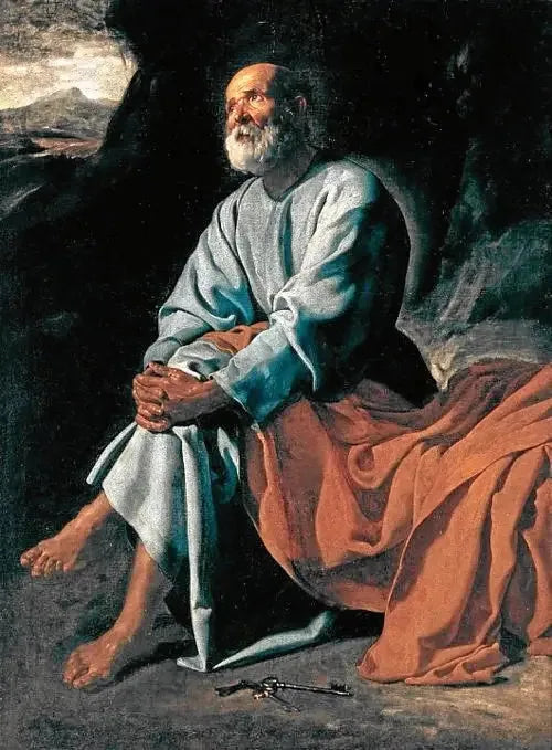 Las lágrimas de San Pedro - Diego Velázquez