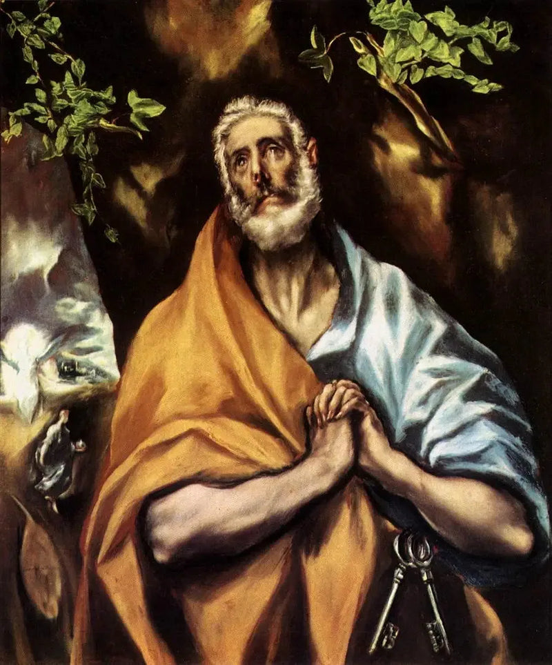 Las lágrimas de san Pedro - El Greco