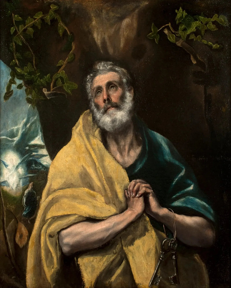 Las lágrimas de san Pedro - El Greco