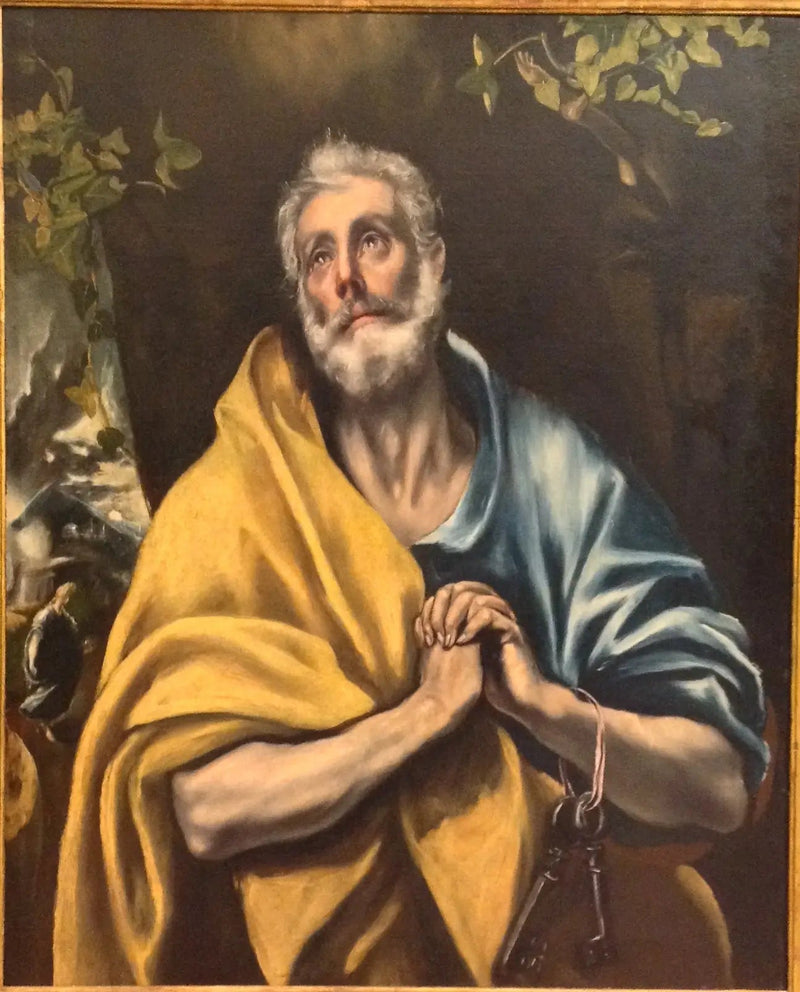Las lágrimas de san Pedro - El Greco