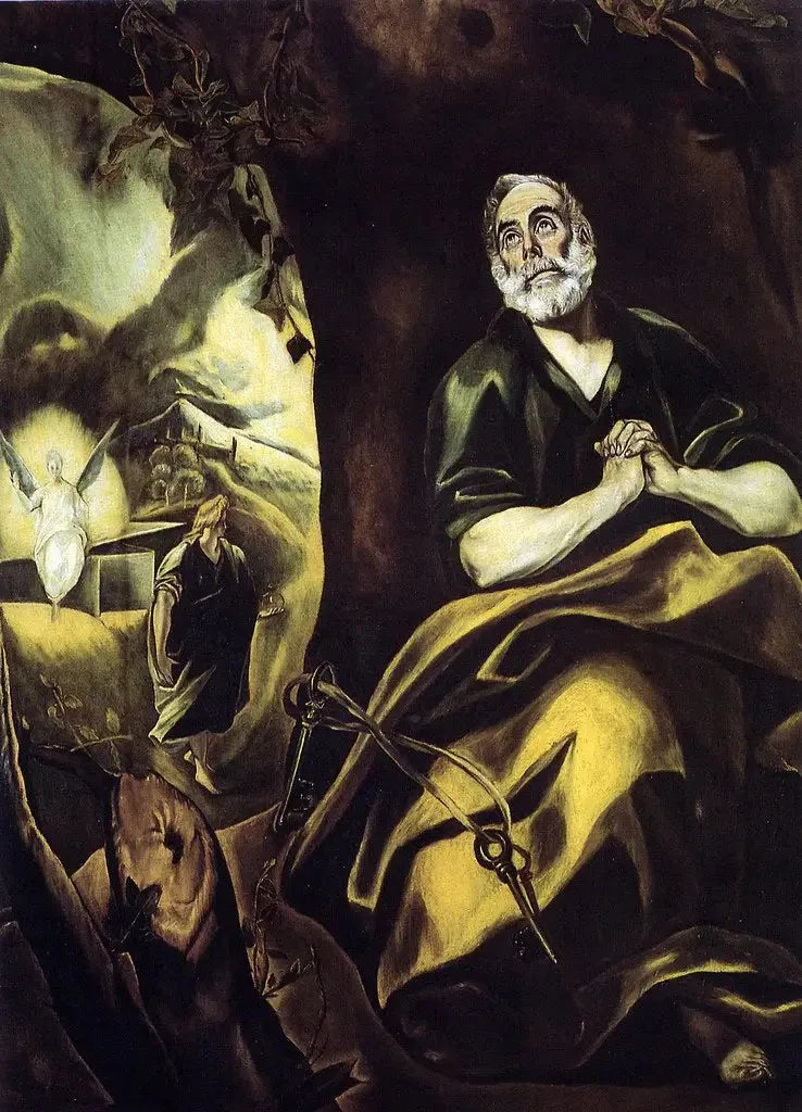 Las lágrimas de san Pedro - El Greco