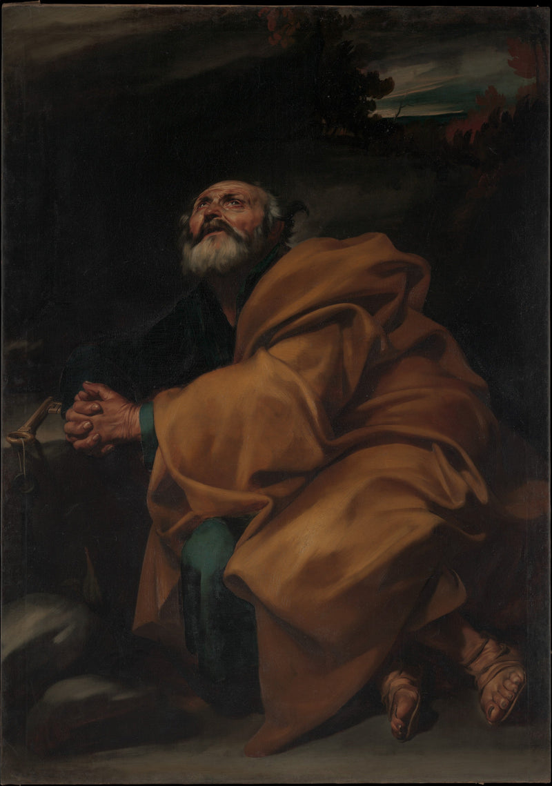 Las Lágrimas de San Pedro - Jusepe de Ribera