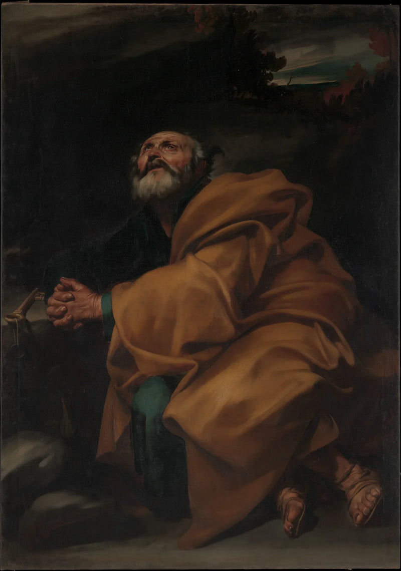 Las Lágrimas de San Pedro - Jusepe de Ribera