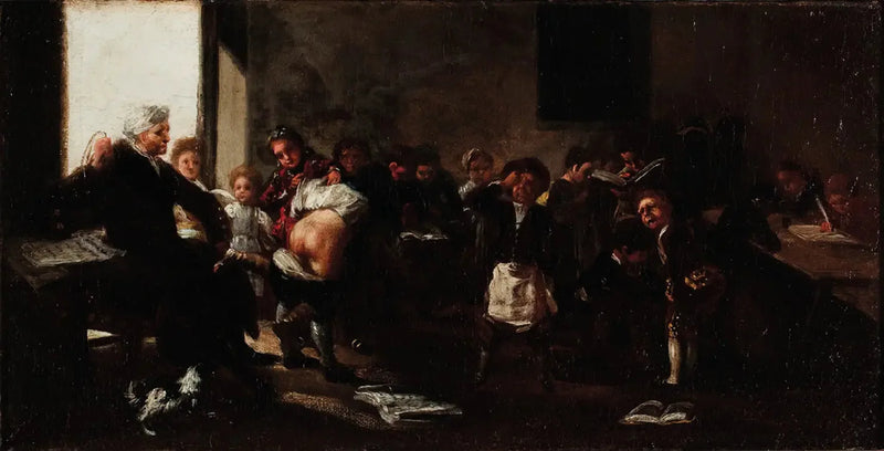 Las Lecciones entran en la sangre - Francisco de Goya