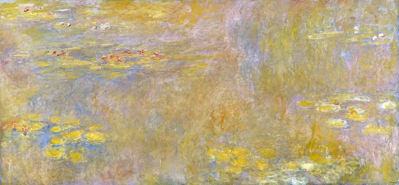 Los lirios - Claude Monet