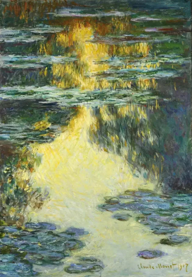 Los lirios de agua - Claude Monet