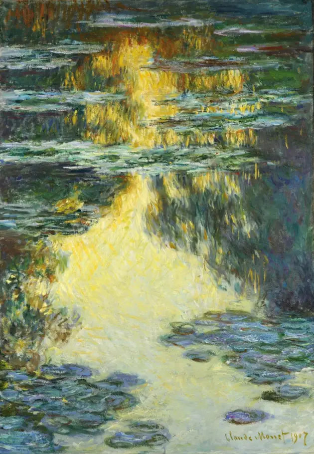 Los lirios de agua - Claude Monet