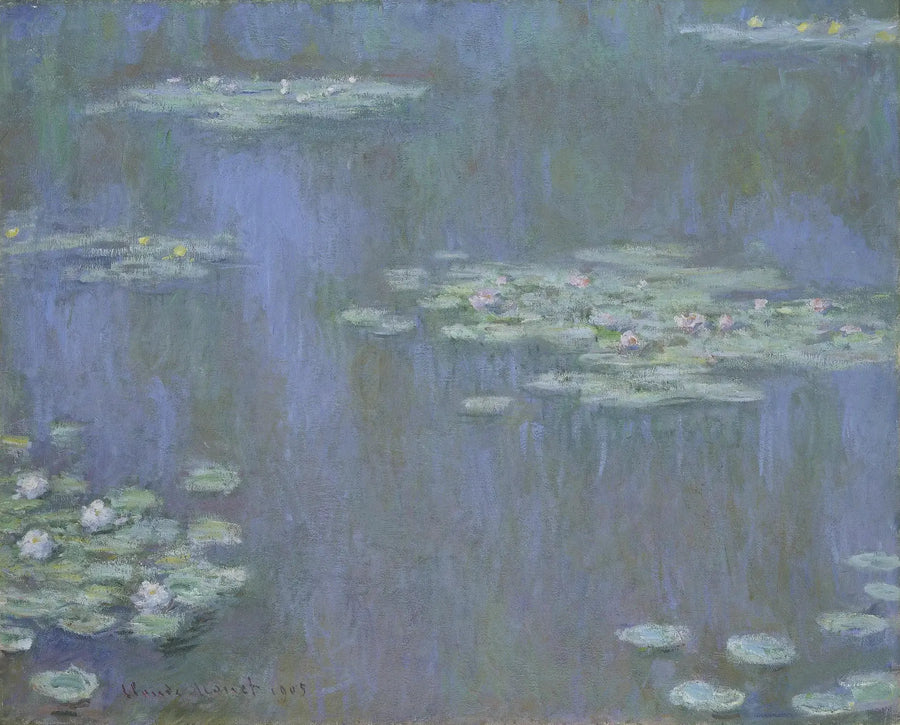 Los lirios - Claude Monet