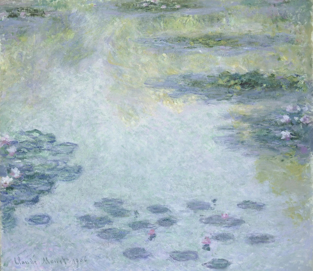 Les lilyes - Claude Monet image 1 copie peinte à la main à l’huile