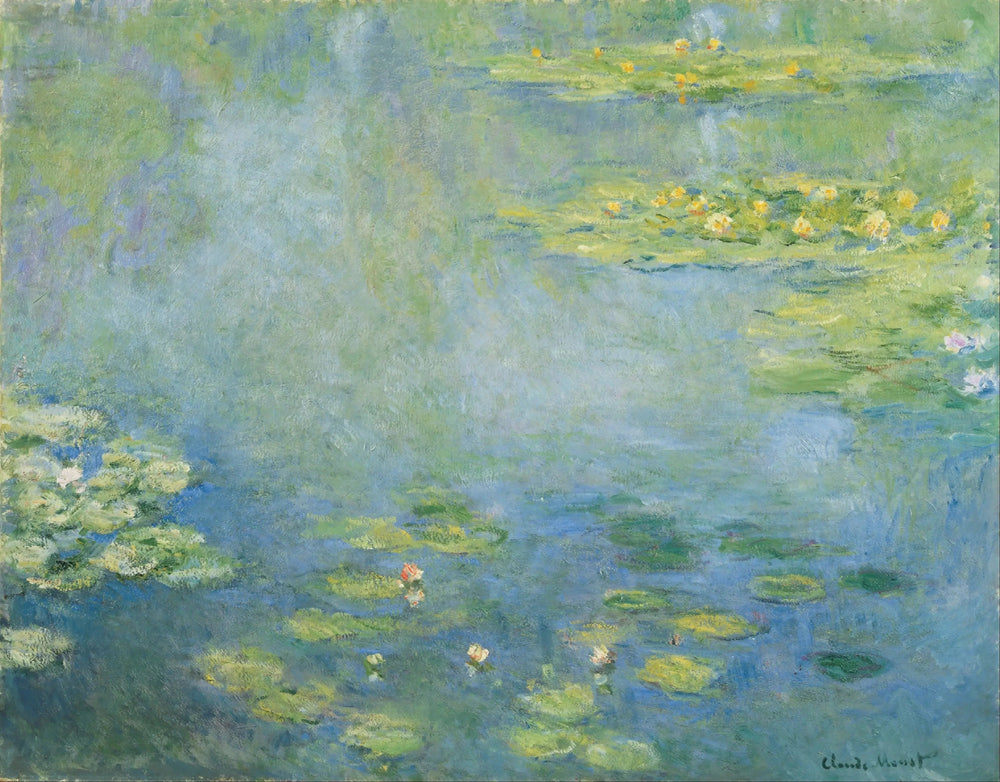 Les lilyes - Claude Monet image 1 reproduction de peinture à l’huile