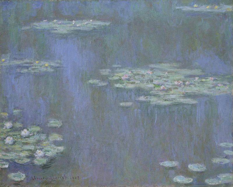 Los lirios - Claude Monet
