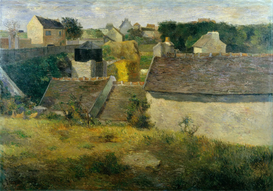 Las Casas de Vaugirard - Paul Gauguin