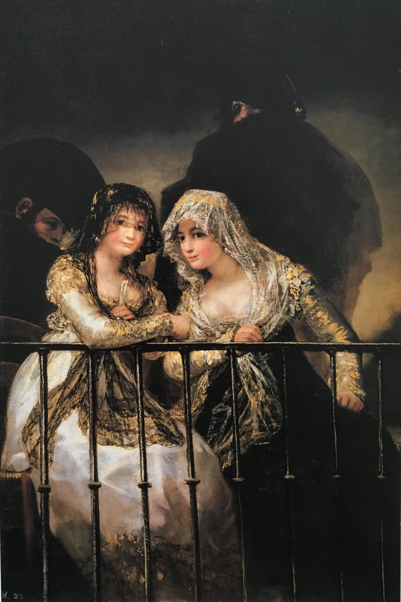 Las Majas en el balcón - Francisco de Goya