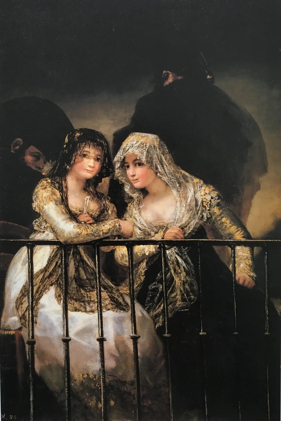Las Majas en el balcón - Francisco de Goya