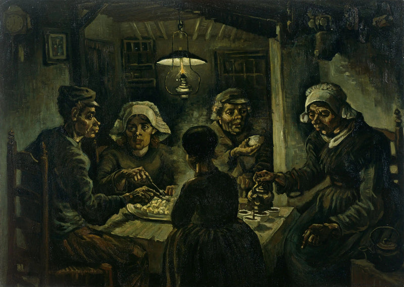 Los comedores de patatas - Vincent van Gogh