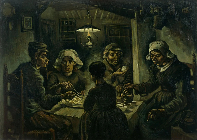 Los comedores de patatas - Vincent van Gogh