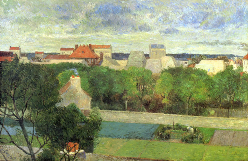 Los Horticultores de Vaugirard - Paul Gauguin