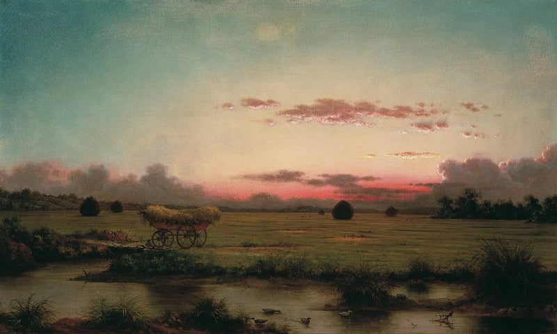 Los Pantanos de Rhode Island - Martin Johnson Heade