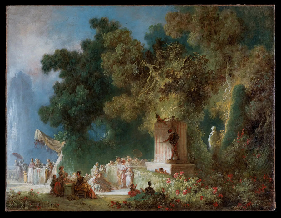 Las Marionetas - Jean-Honoré Fragonard