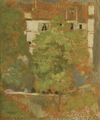 Los castaños, calle Truffaut - Édouard Vuillard